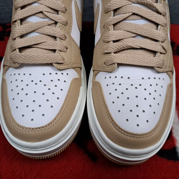 Size 5.5 Nike Air Jordan 1 Elevate High Desert White DN3253-121 Women - Picture 8 of 13